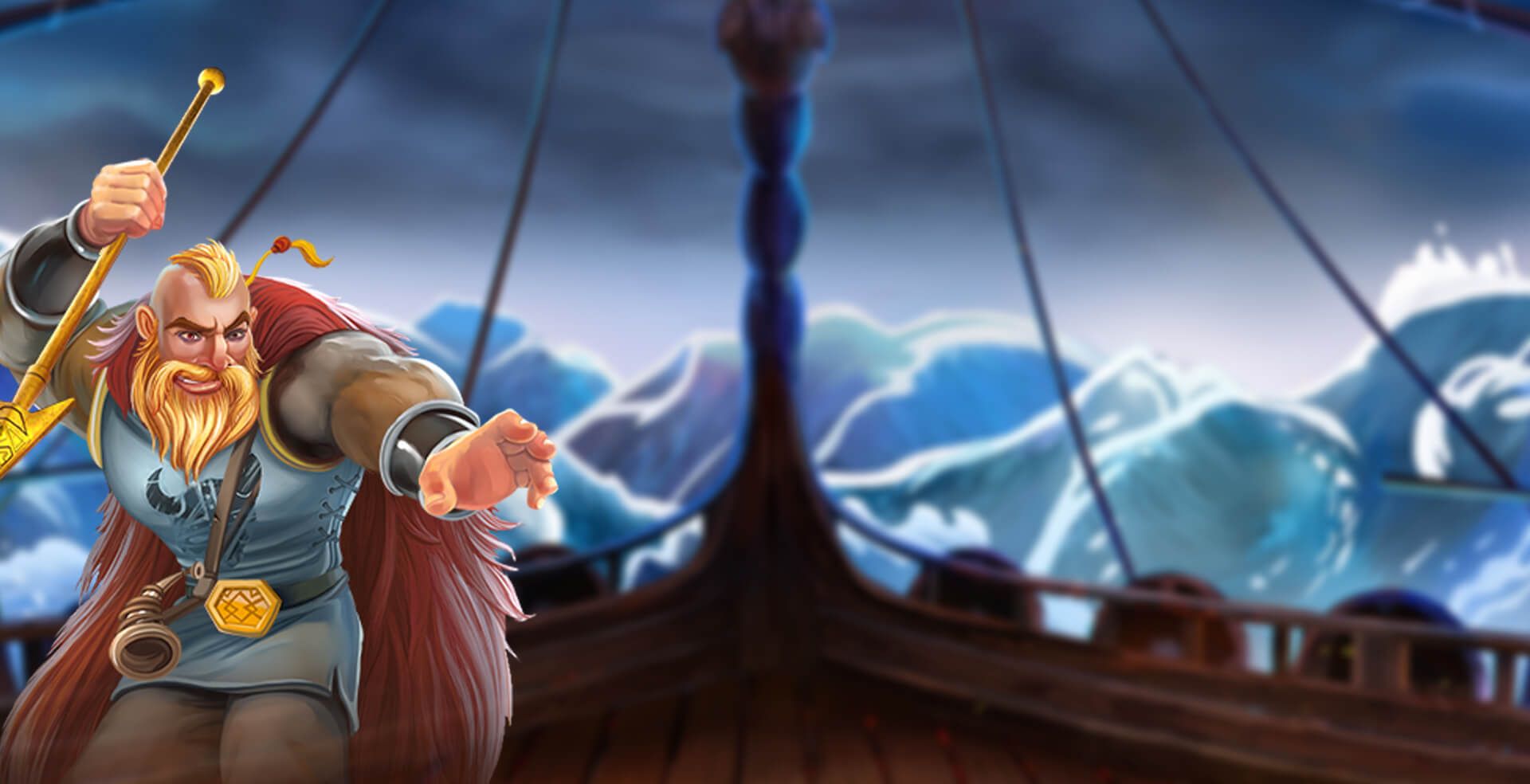 Vikings Unleashed Megaways slot banner